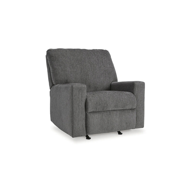 Rocker Recliner with Pull Tab, High-Density Foam and Gentle Rocking Motion