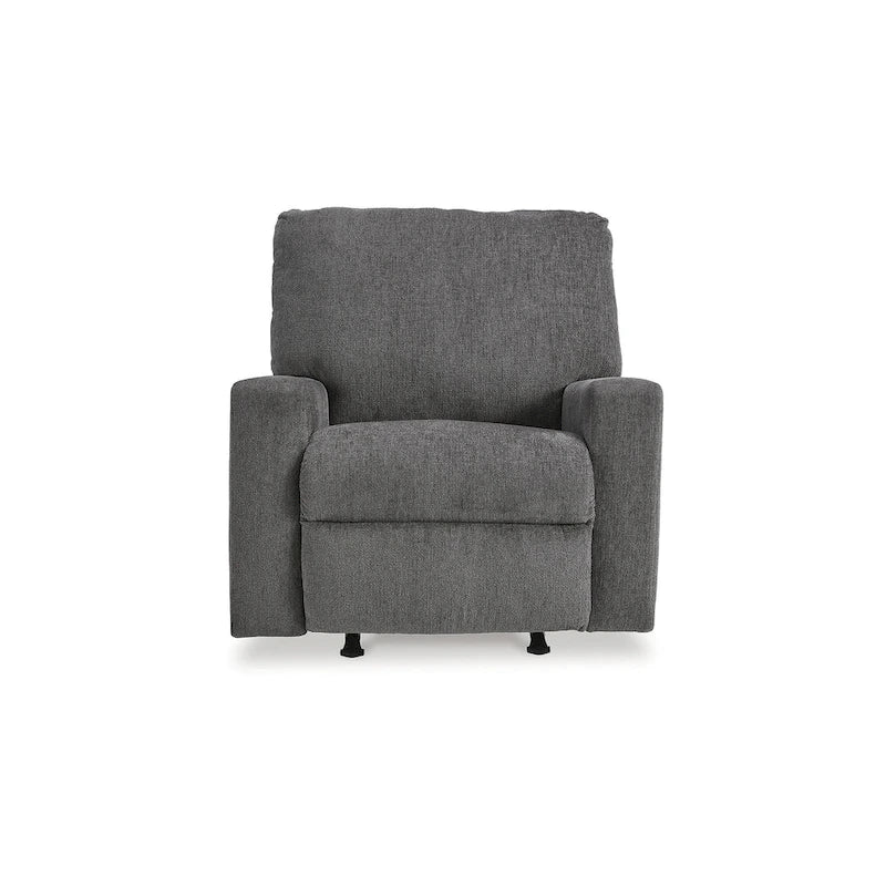 Rocker Recliner with Pull Tab, High-Density Foam and Gentle Rocking Motion