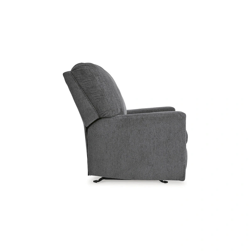 Rocker Recliner with Pull Tab, High-Density Foam and Gentle Rocking Motion
