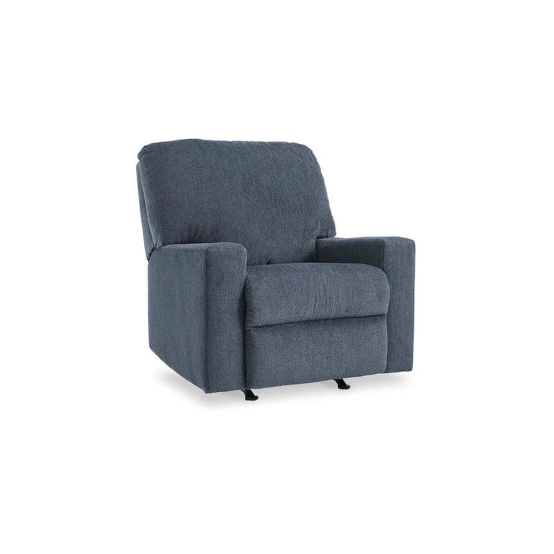 Rocker Recliner with Pull Tab, High-Density Foam and Gentle Rocking Motion