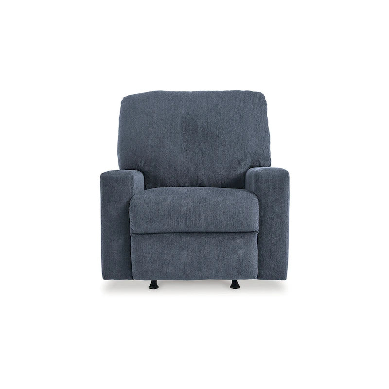 Rocker Recliner with Pull Tab, High-Density Foam and Gentle Rocking Motion