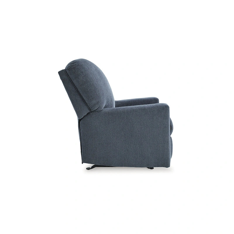 Rocker Recliner with Pull Tab, High-Density Foam and Gentle Rocking Motion