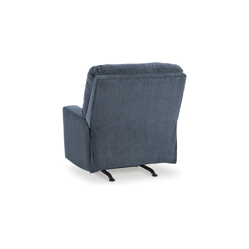 Rocker Recliner with Pull Tab, High-Density Foam and Gentle Rocking Motion