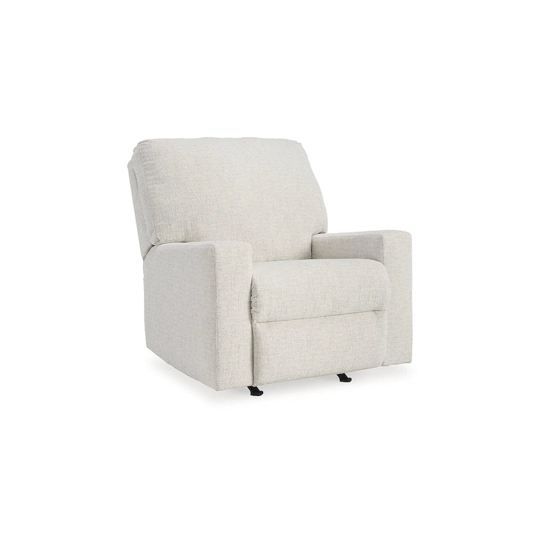 Rocker Recliner with Pull Tab, High-Density Foam and Gentle Rocking Motion