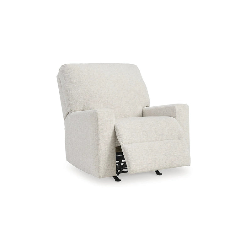 Rocker Recliner with Pull Tab, High-Density Foam and Gentle Rocking Motion