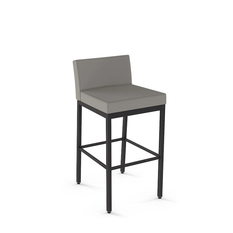 Counter Stool with Welded Metal Frame, Scratch-Resistant, Supports 300 lbs