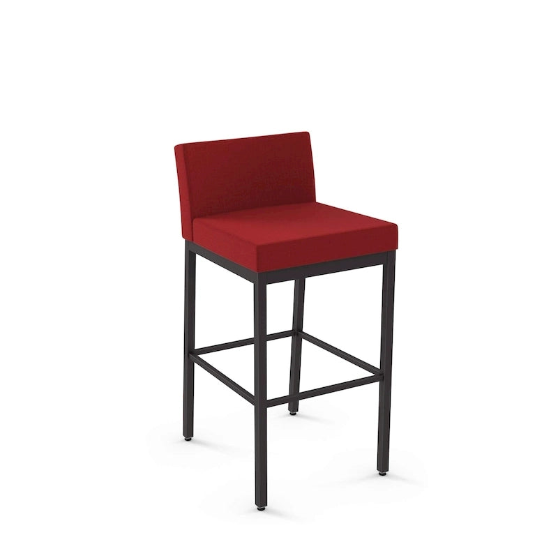 Counter Stool with Welded Metal Frame, Scratch-Resistant, Supports 300 lbs