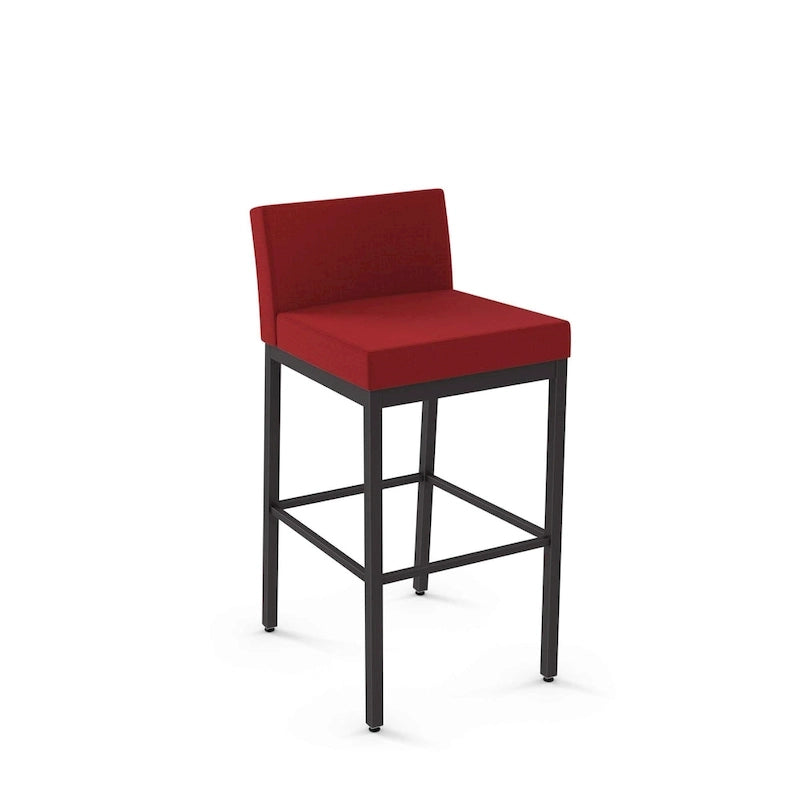 Counter Stool with Welded Metal Frame, Scratch-Resistant, Supports 300 lbs