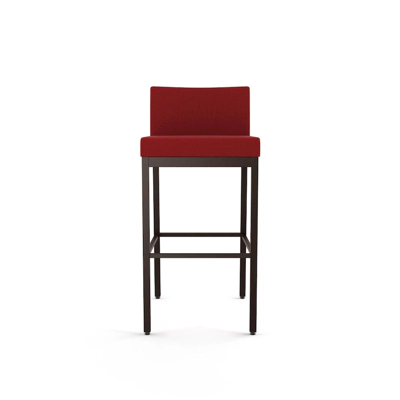 Counter Stool with Welded Metal Frame, Scratch-Resistant, Supports 300 lbs