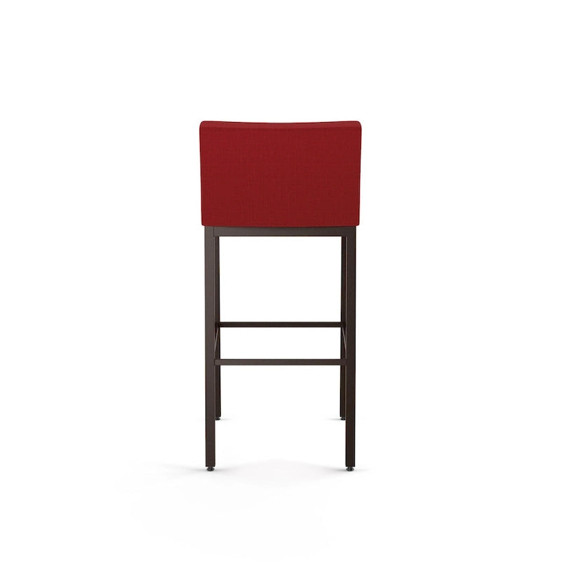 Counter Stool with Welded Metal Frame, Scratch-Resistant, Supports 300 lbs