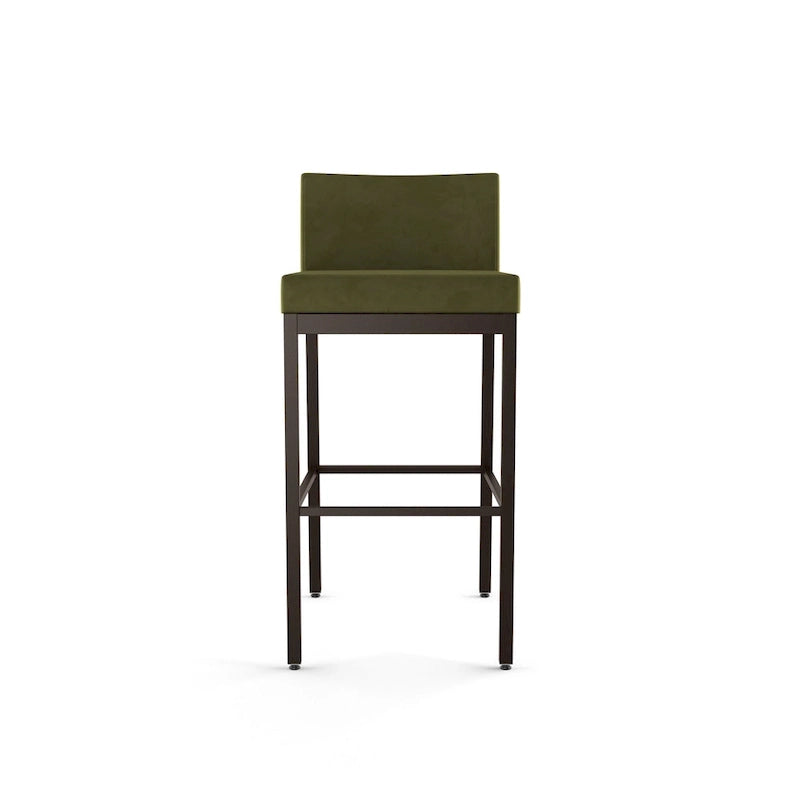 Counter Stool with Welded Metal Frame, Scratch-Resistant, Supports 300 lbs