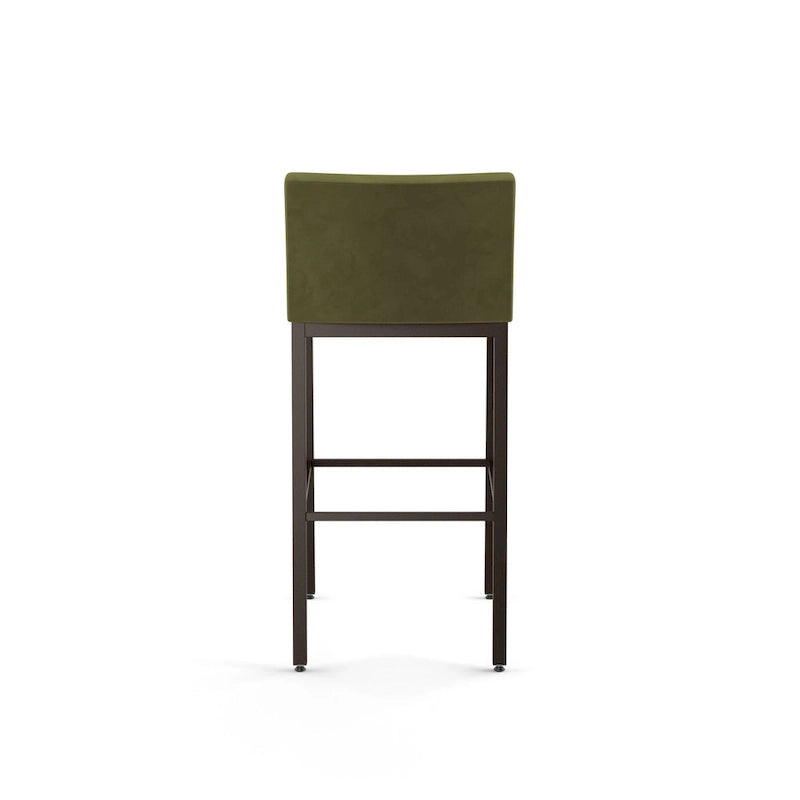 Counter Stool with Welded Metal Frame, Scratch-Resistant, Supports 300 lbs