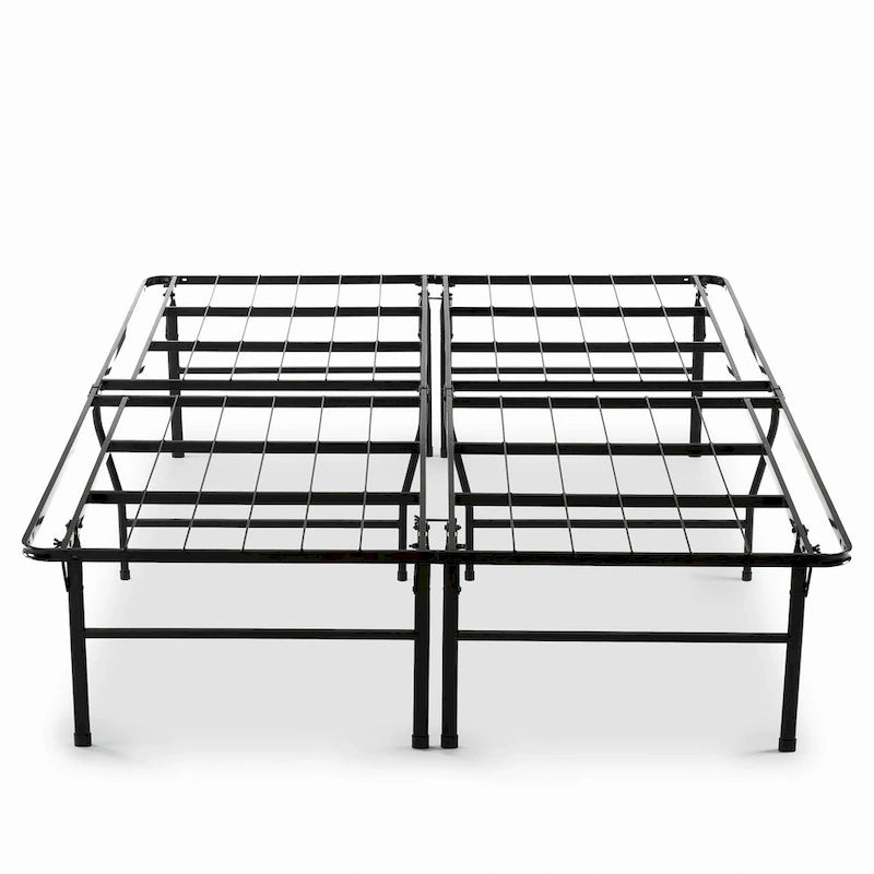 Heavy Duty Steel Mattress Foundation with Under-Bed Storage