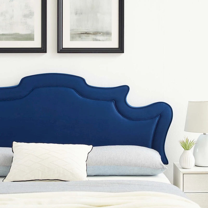 Performance Velvet King/California King Headboard with Adjustable Height